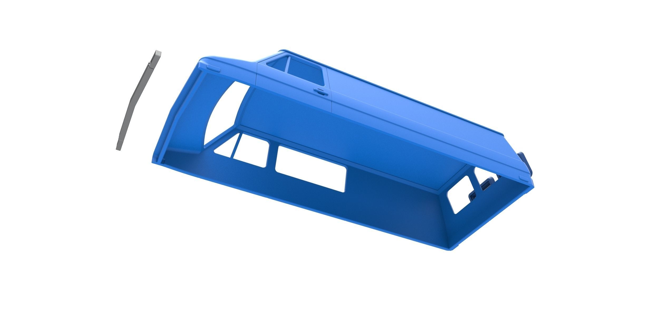 Shell for Vintage Monster tank Version 2 Scale 1 to 25 3D print model_14