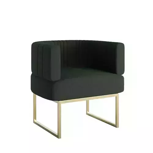 Green Armchair 3D model