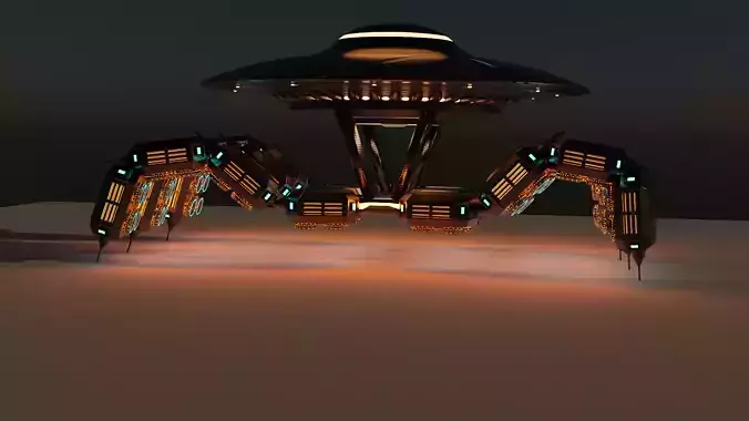 Sci-fi Futuristic Ufo