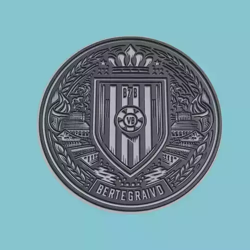 FK Partizan Belgrade Medallion Football