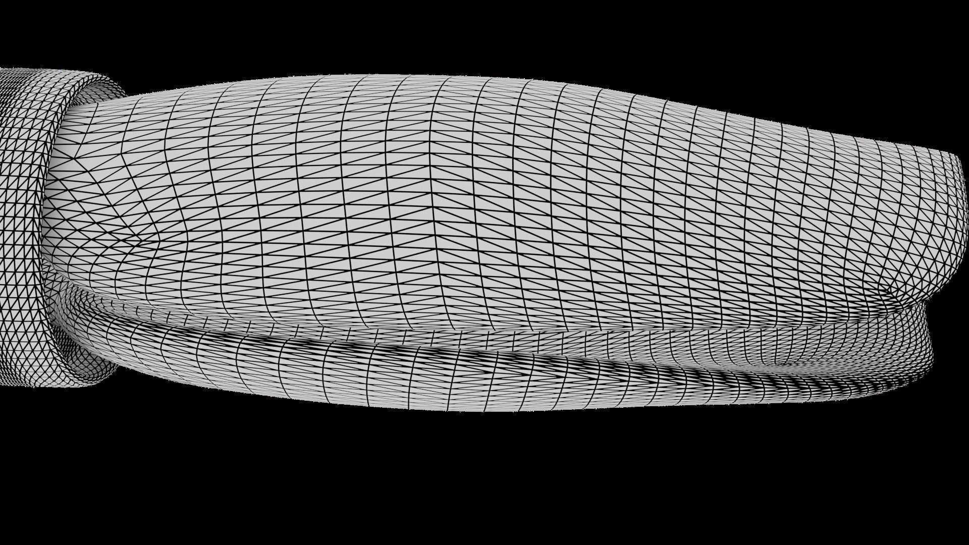 Tube Worm Riftia Deep Sea 3D model_16