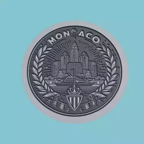 AS Monaco Medallion Football