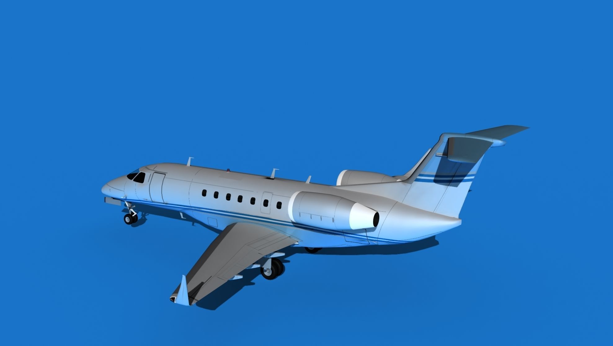 Embraer Praetor 600 V01 3D model_8
