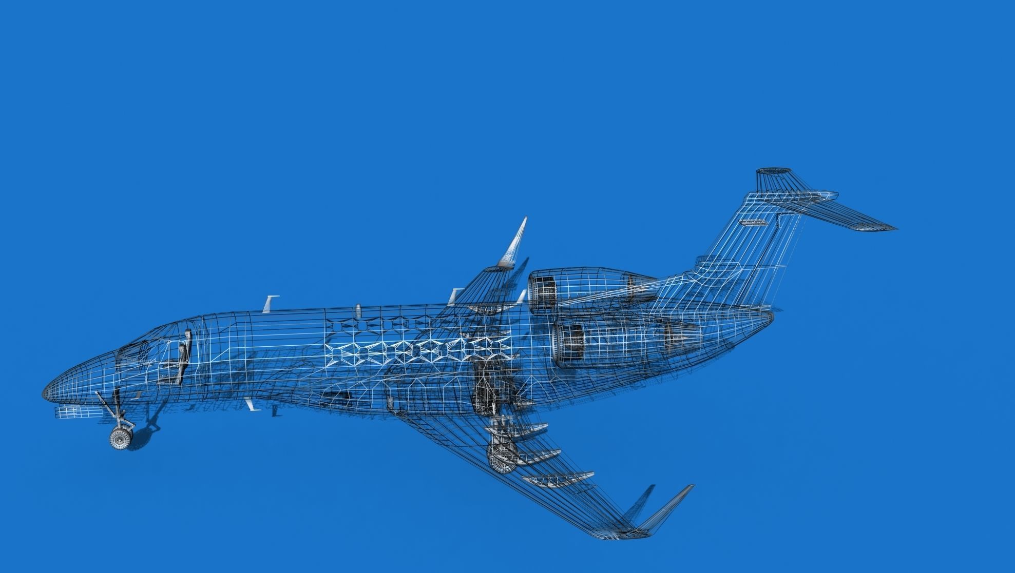 Embraer Praetor 600 V01 3D model_14