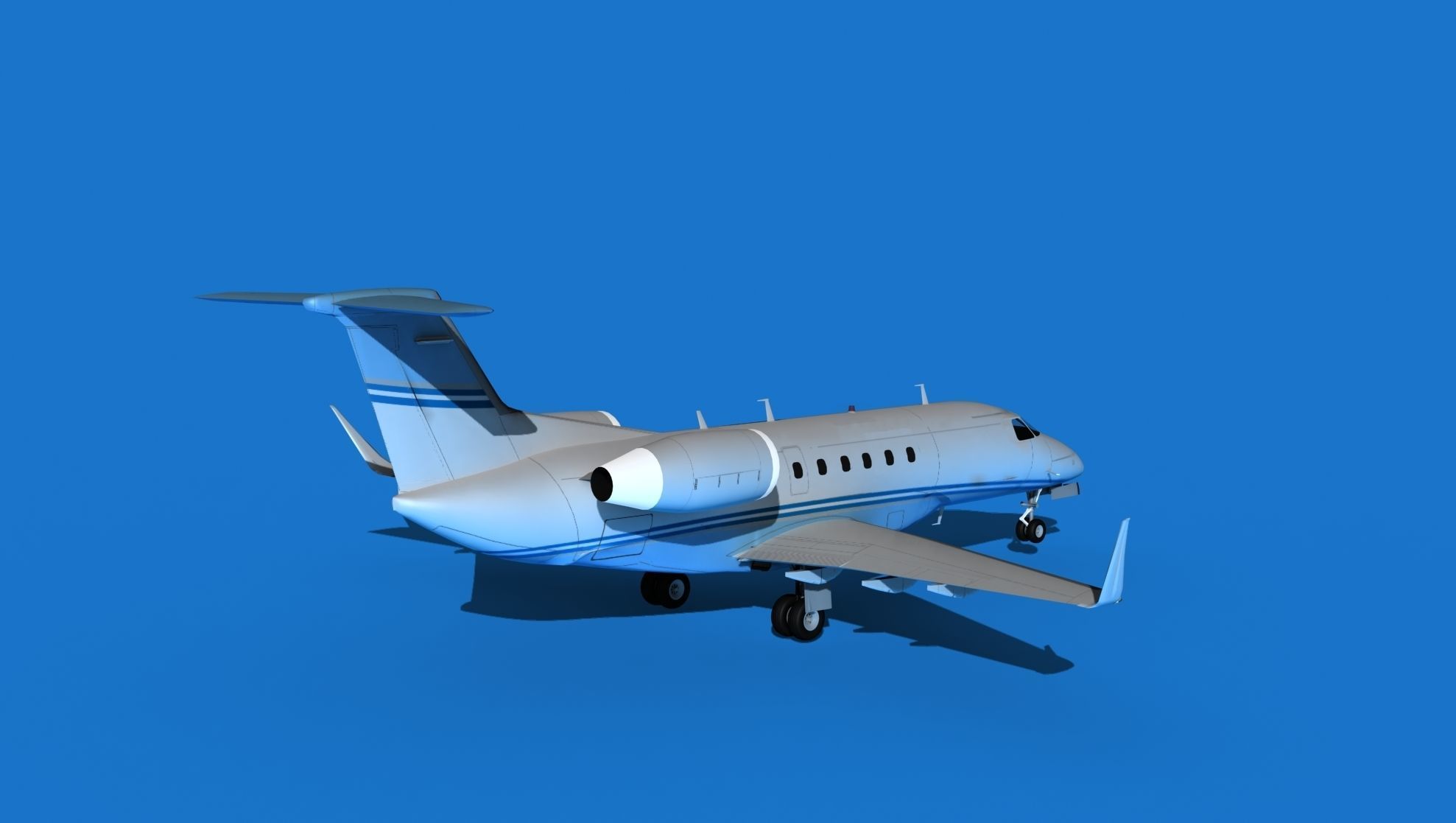 Embraer Praetor 600 V01 3D model_5