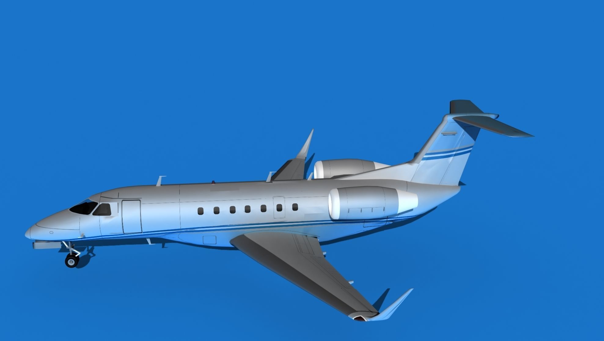 Embraer Praetor 600 V01 3D model_9