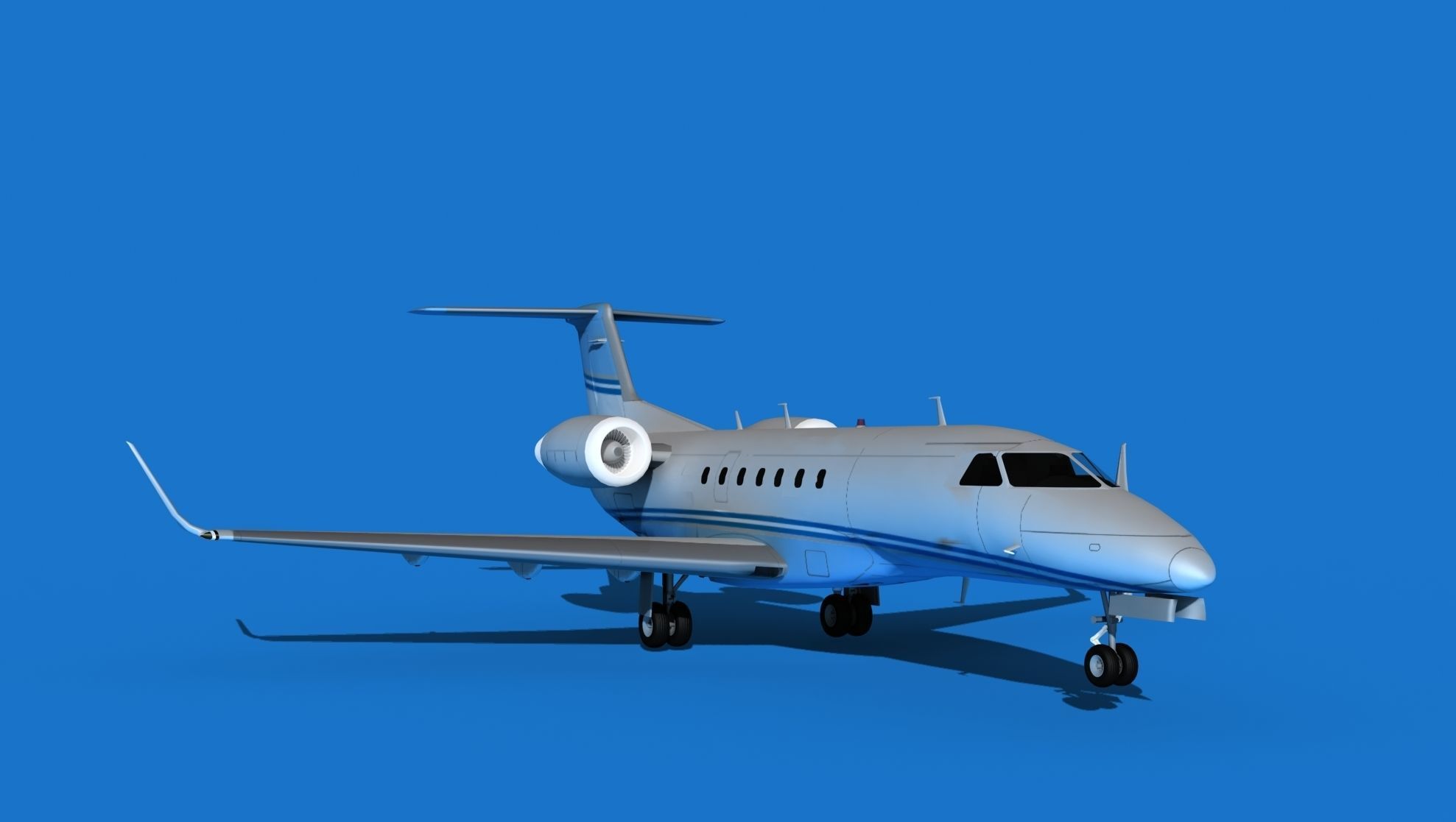 Embraer Praetor 600 V01 3D model_2