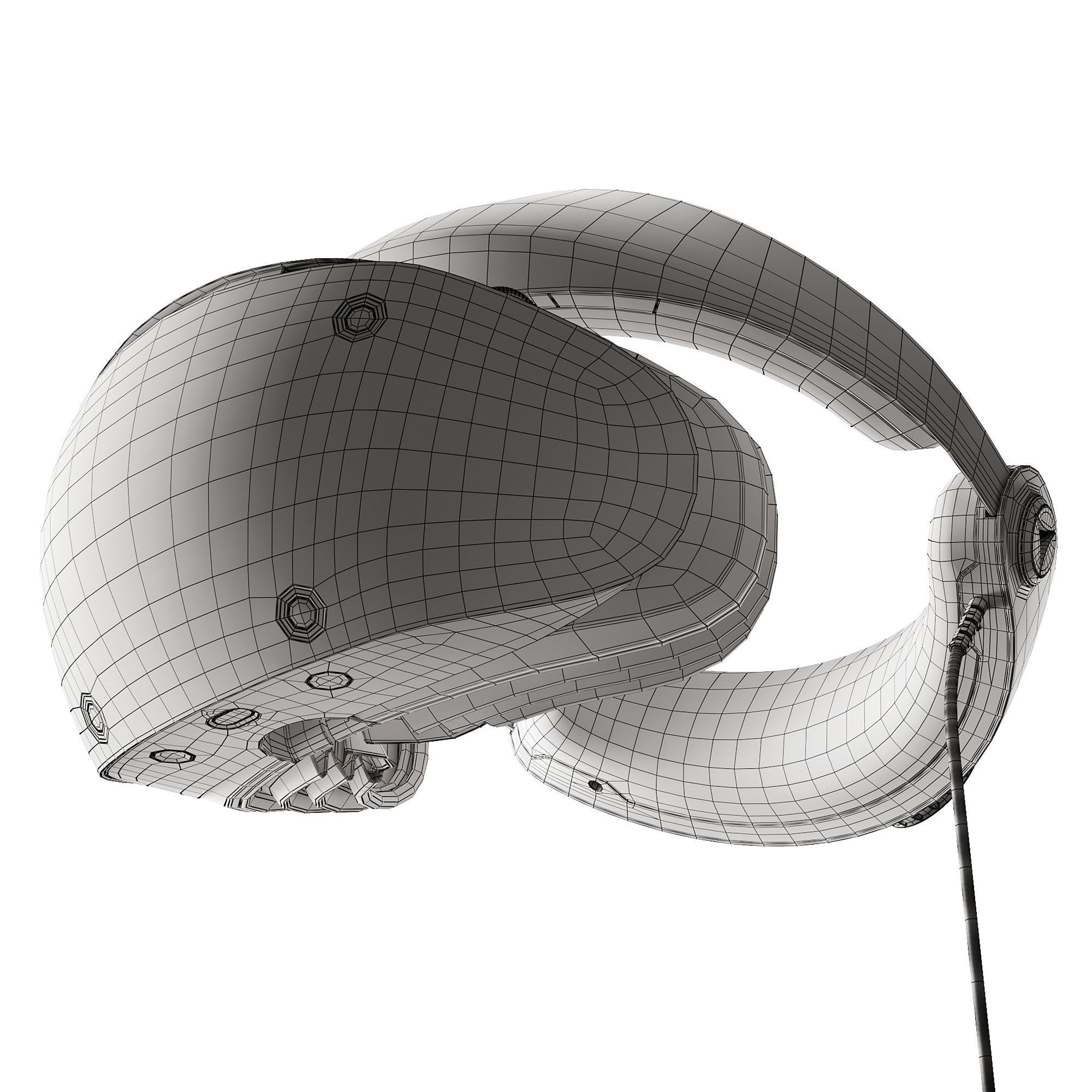 PlayStation VR 2 3D model_11