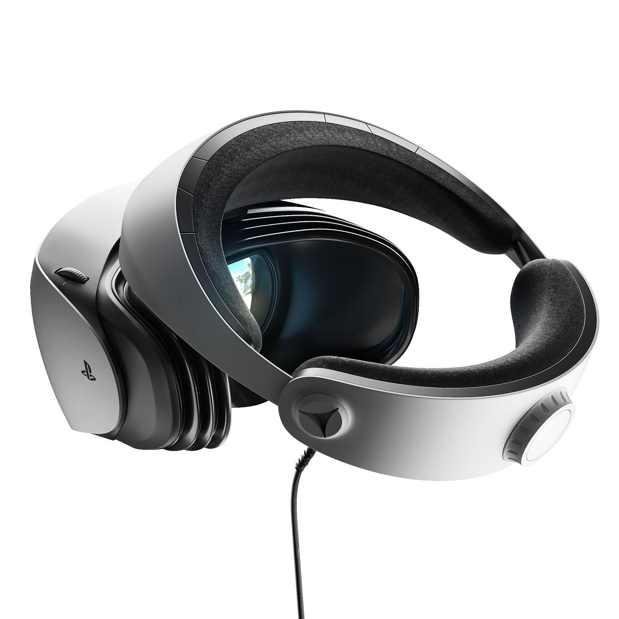 PlayStation VR 2 3D model_2