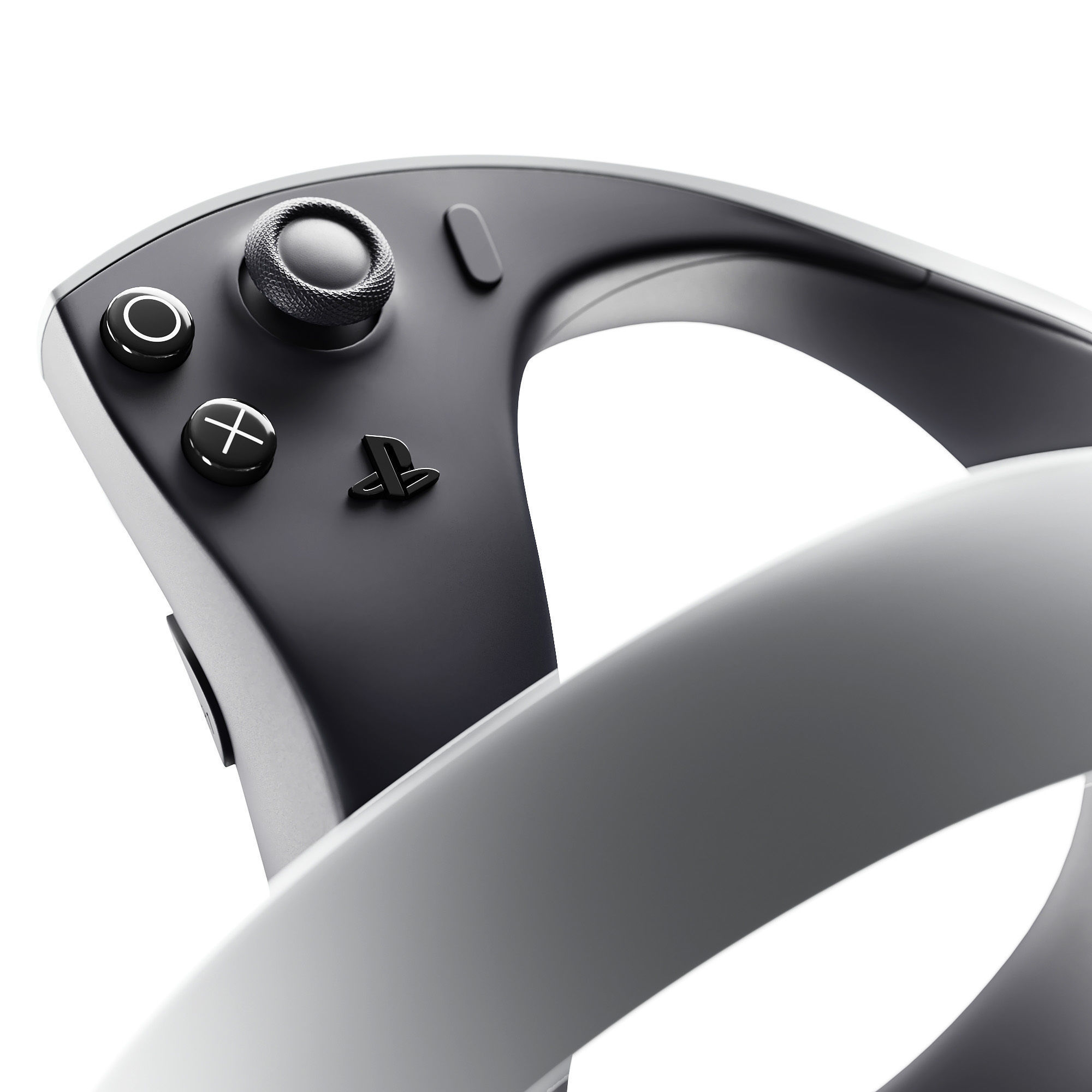 PlayStation VR 2 3D model_9