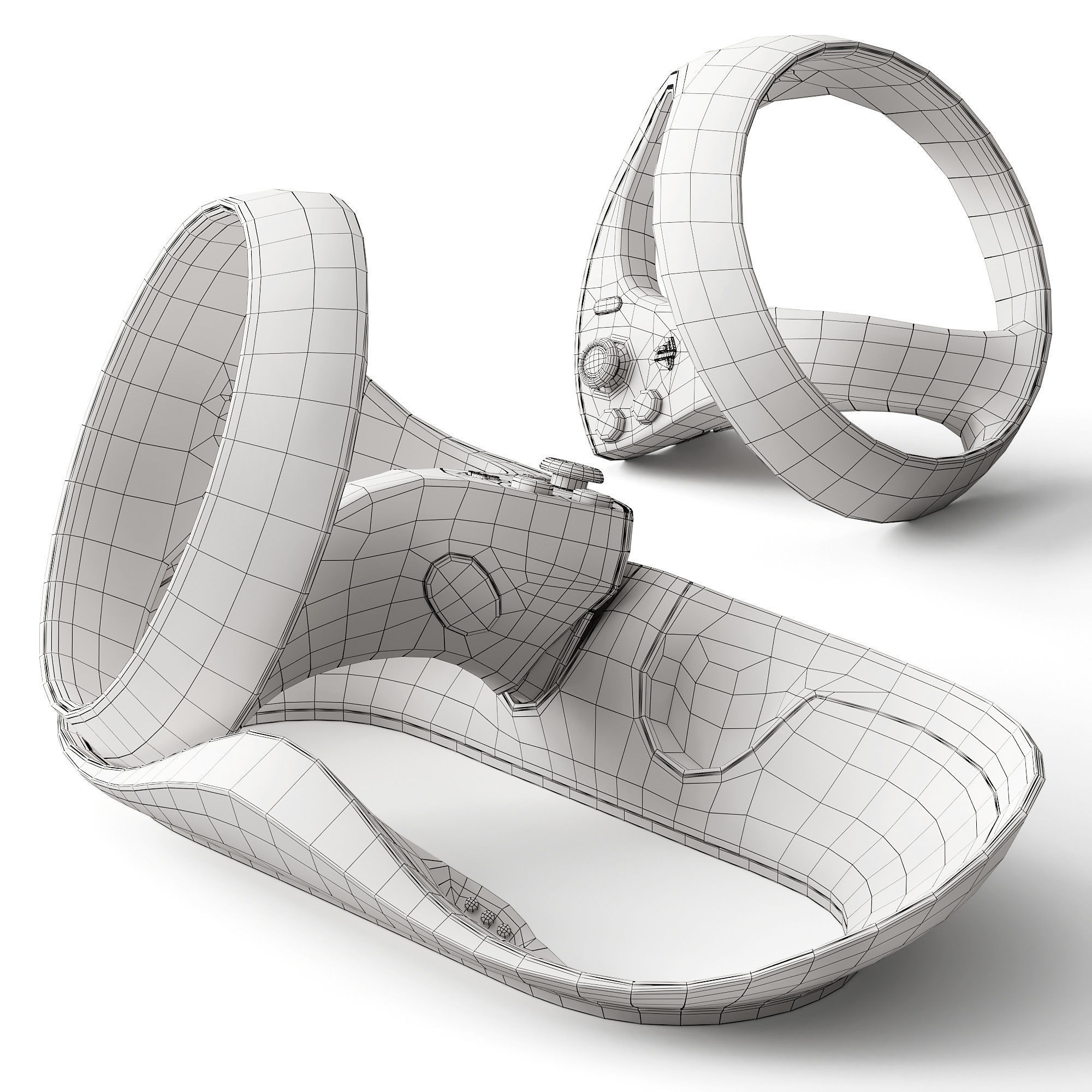 PlayStation VR 2 3D model_13