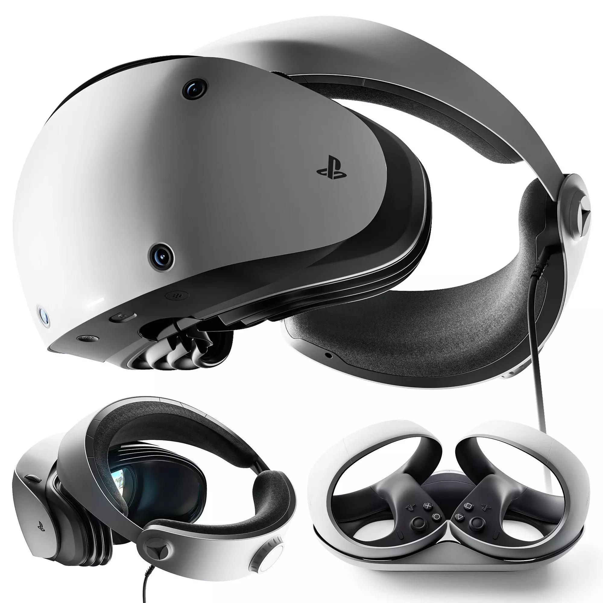 PlayStation VR 2 3D model_0