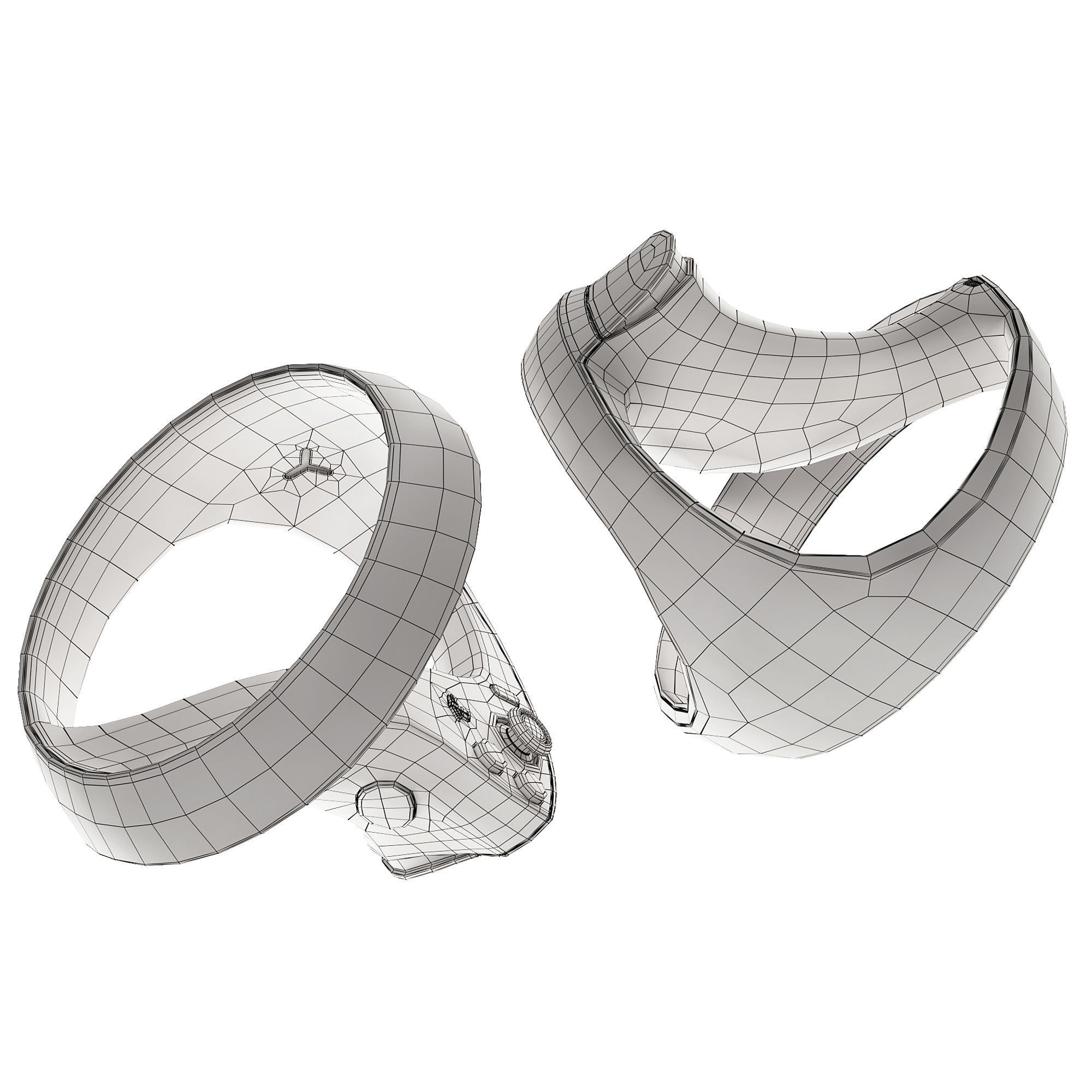 PlayStation VR 2 3D model_14