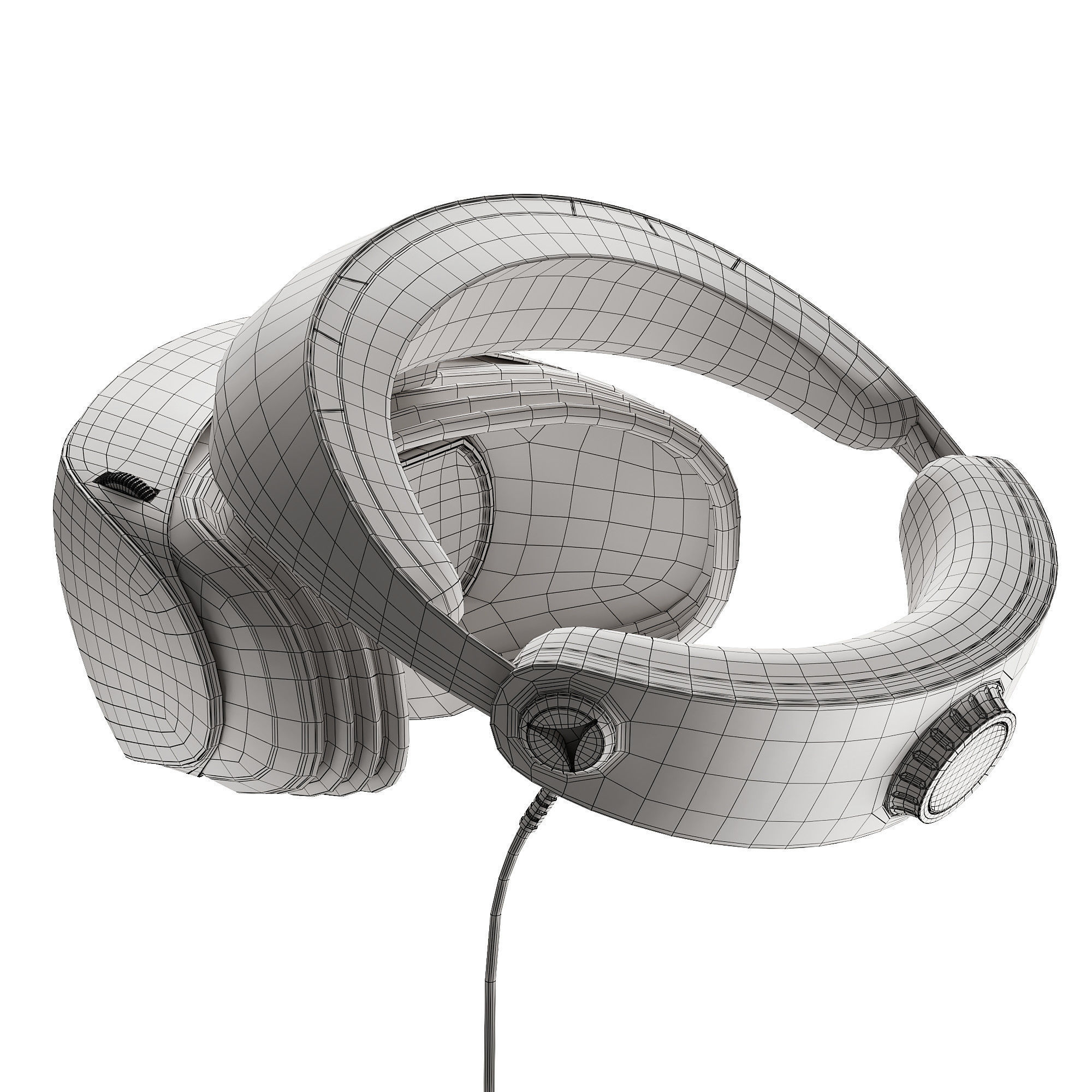 PlayStation VR 2 3D model_12