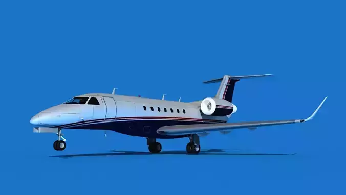 Embraer Praetor 600 V04 3D model