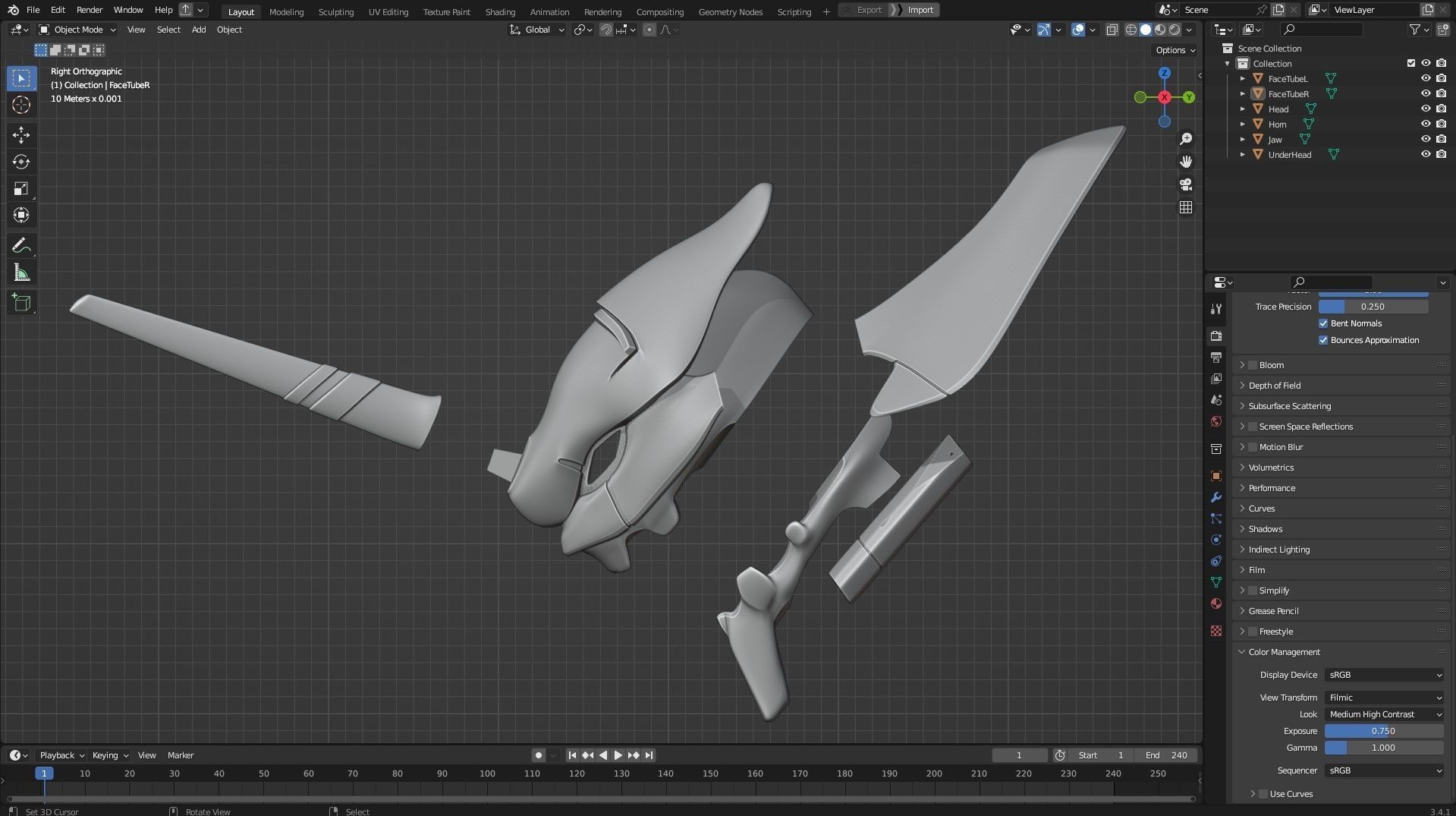 Evangelion EVA-01 Helmet for Cosplay 3D print model_21