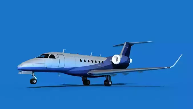 Embraer Praetor 600 V05 3D model