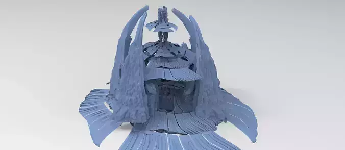 Dark Shroom Satellite Arch  3D model