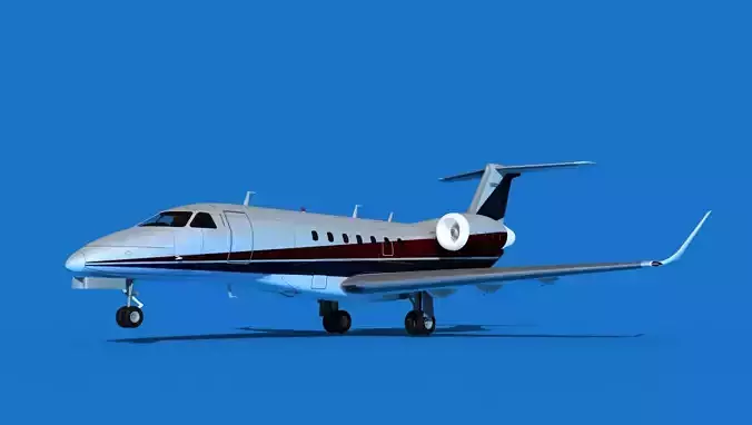 Embraer Praetor 600 V07 3D model