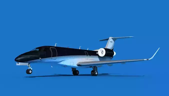 Embraer Praetor 600 V09 3D model