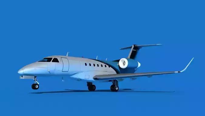Embraer Praetor 600 V10 3D model