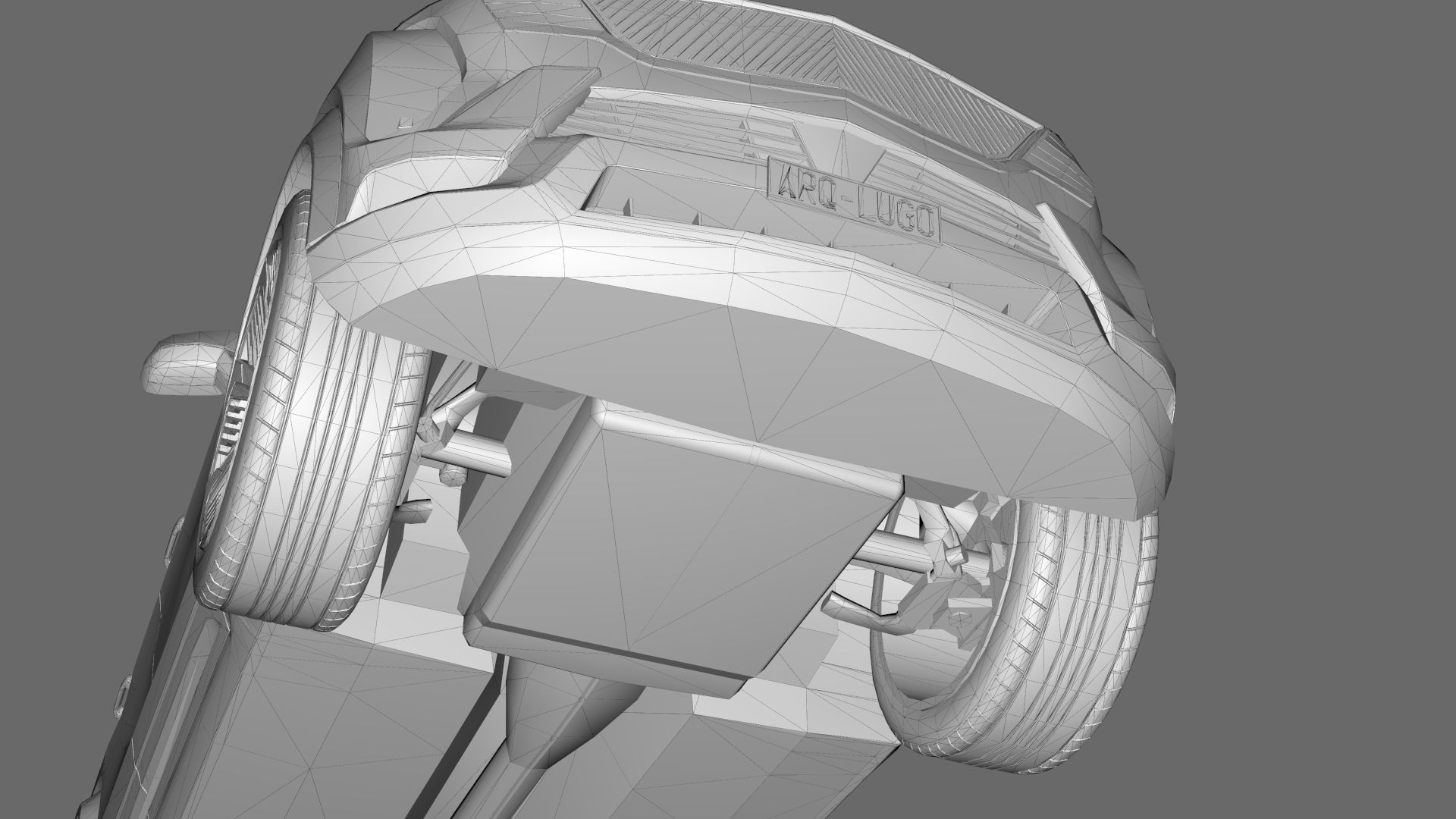 Cadillac Escalade IQ 2024 Low-poly 3D model_22