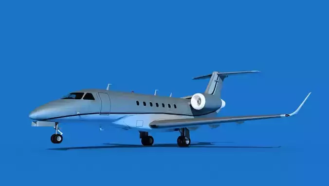 Embraer Praetor 600 V15 3D model