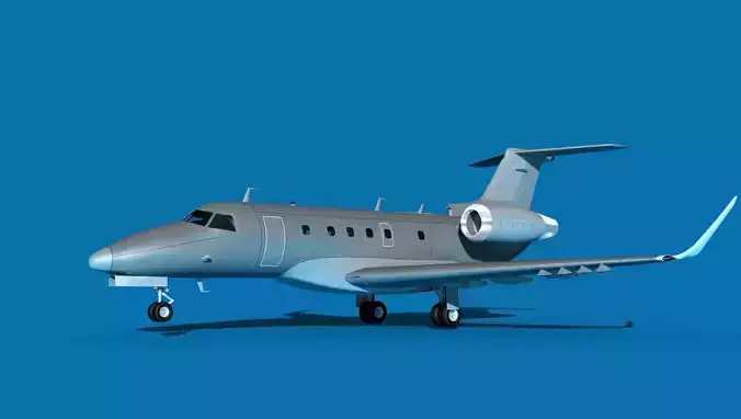 Embraer Praetor 500 V00 3D model