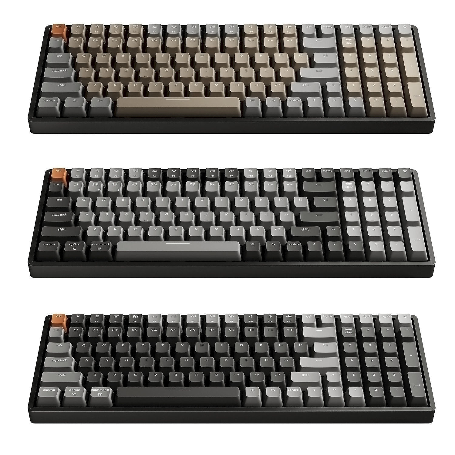 Mechanical keyboard Keychron K4 3D model_1