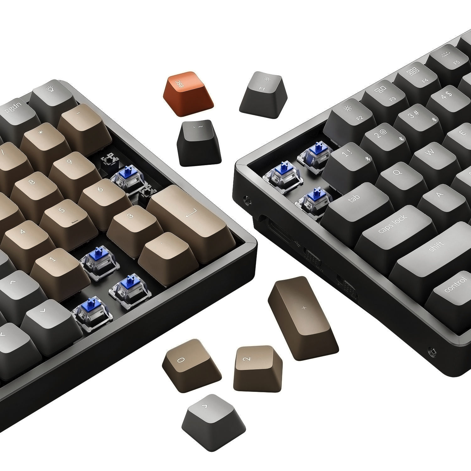 Mechanical keyboard Keychron K4 3D model_7