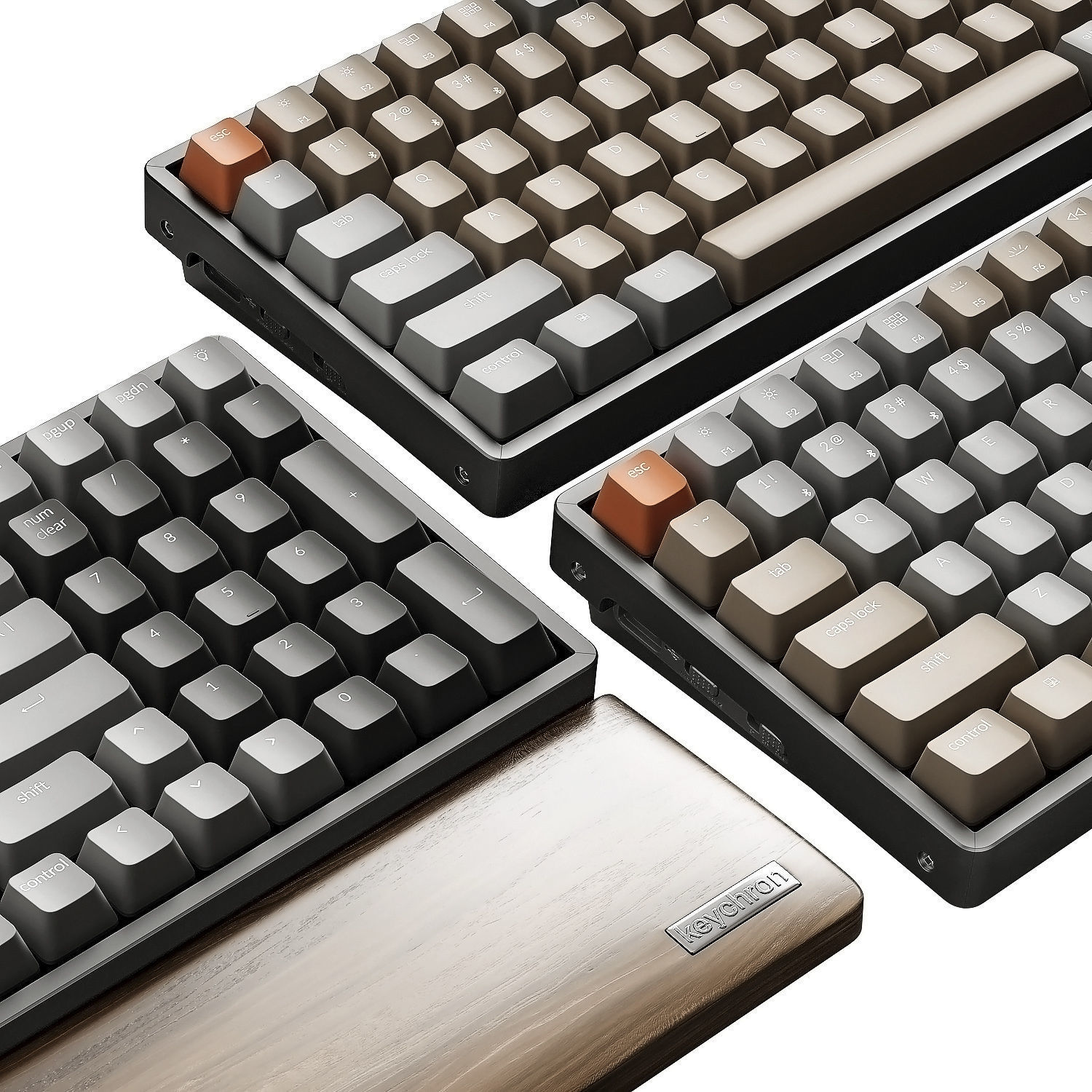 Mechanical keyboard Keychron K4 3D model_2