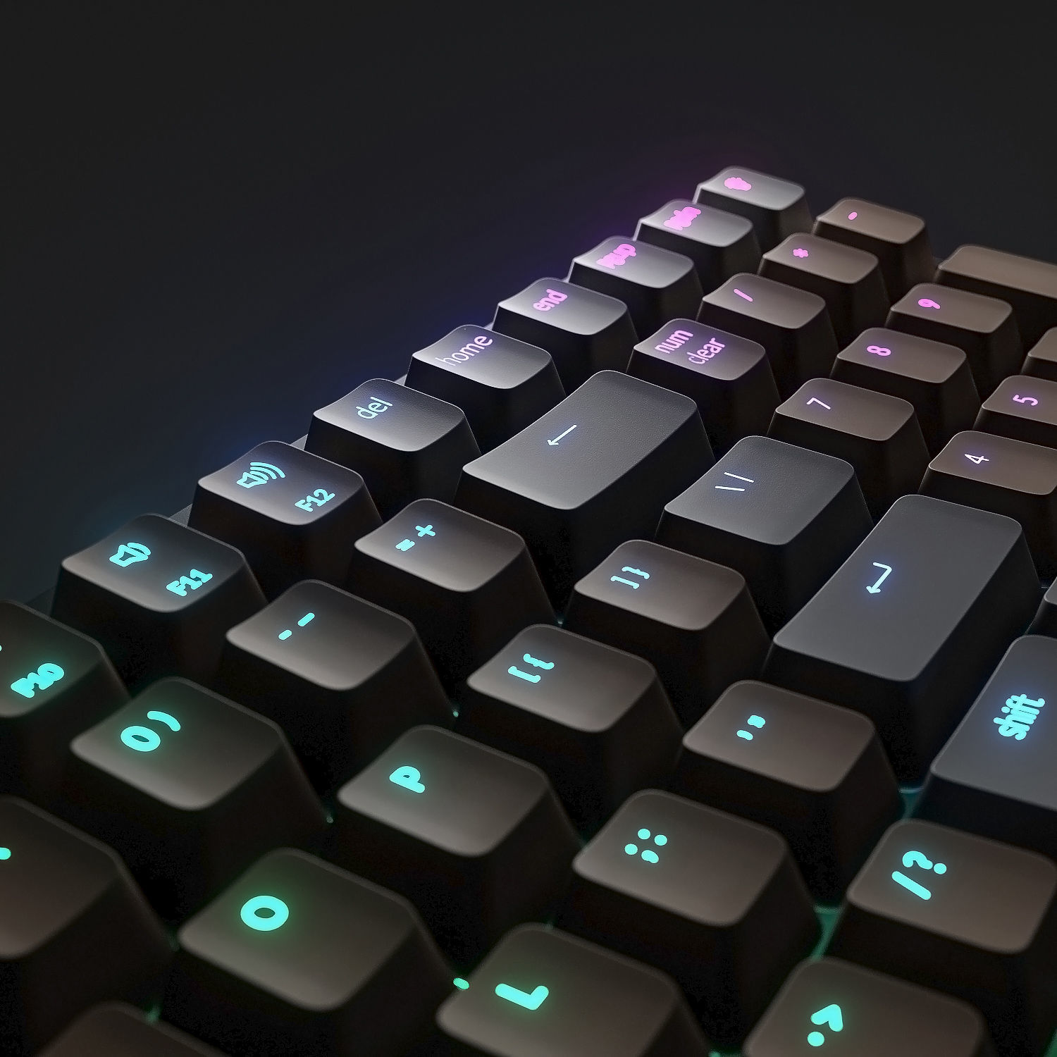 Mechanical keyboard Keychron K4 3D model_6