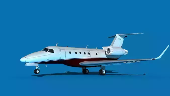 Embraer Praetor 500 V02 3D model
