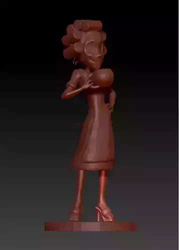 Dona Florinda El Chavo Ocho Chaves 3D print model
