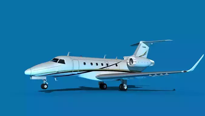 Embraer Praetor 500 V06 3D model