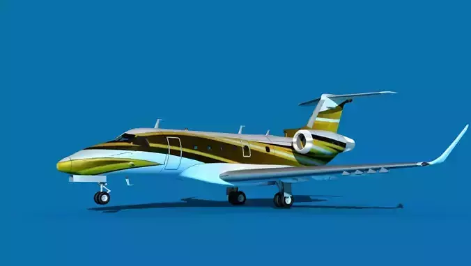 Embraer Praetor 500 V07 3D model