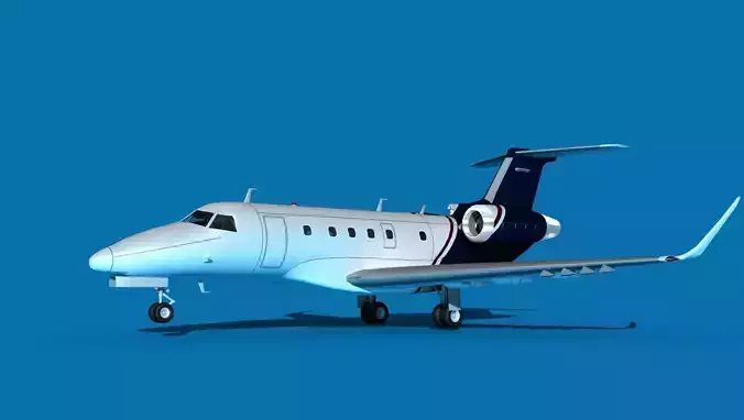 Embraer Praetor 500 V11 3D model