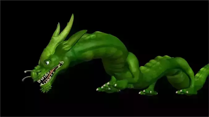 GREEN DRAGON RIG FINAL 3D MODEL