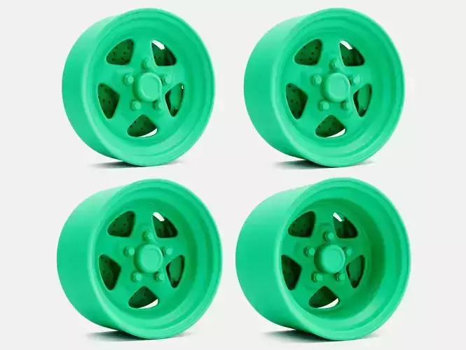15x5 15x7 15x8 15x10 Weld Pro Star Wheels 3D print model