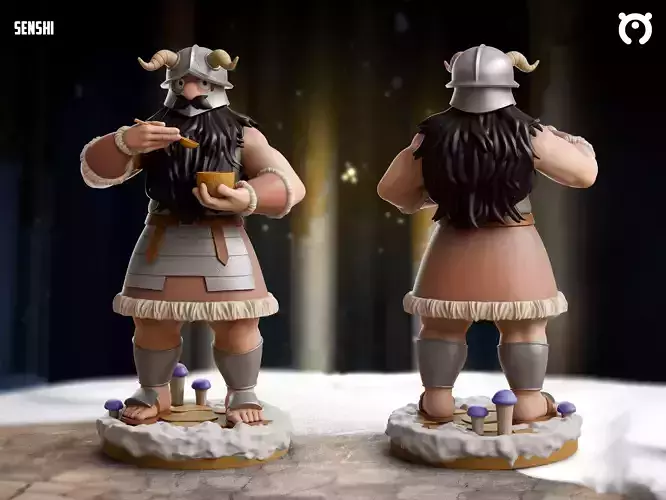 Senshi - Dungeon Meshi  3D print model