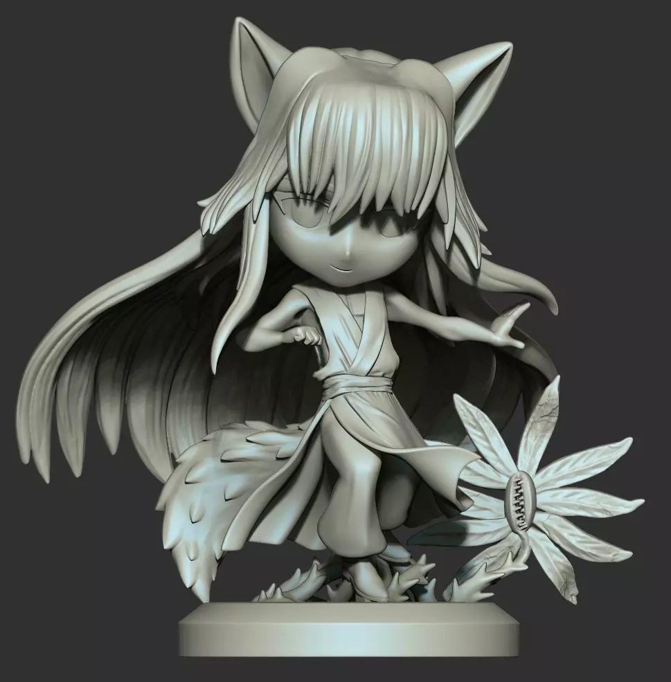 Yuyu Hakusho Kurama 3D printing 3D print model_0