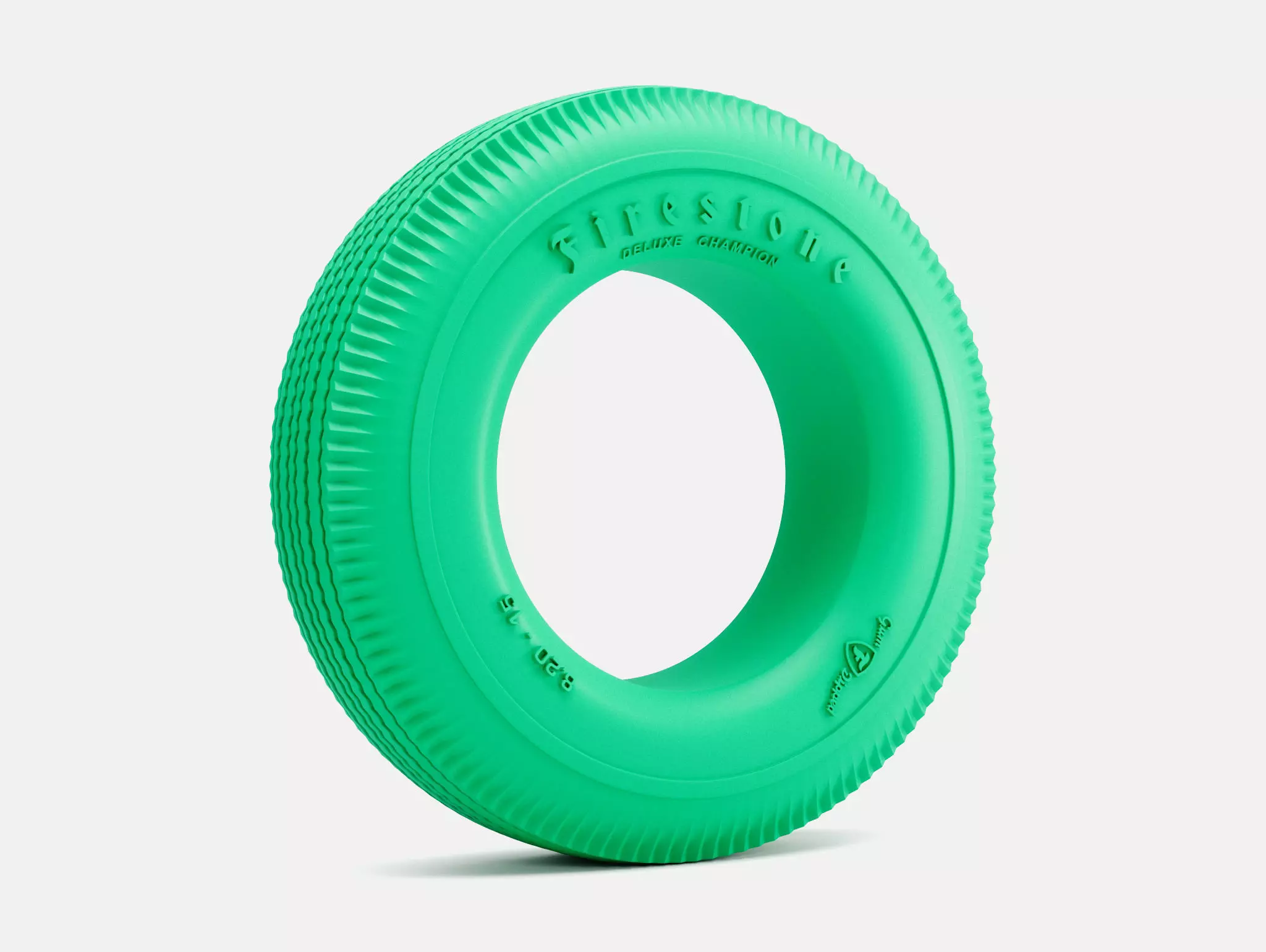 15x6 Firestone 820-15 Tire 3D print model_0