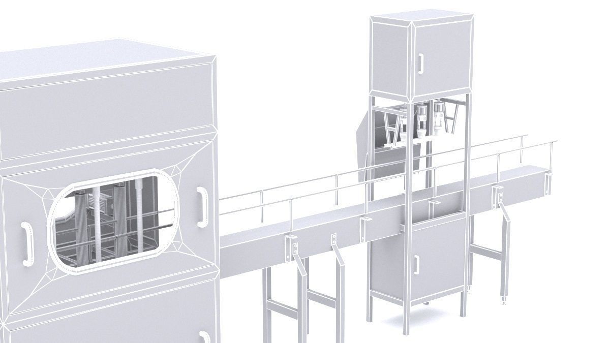 Filling Equipment 3D model_20