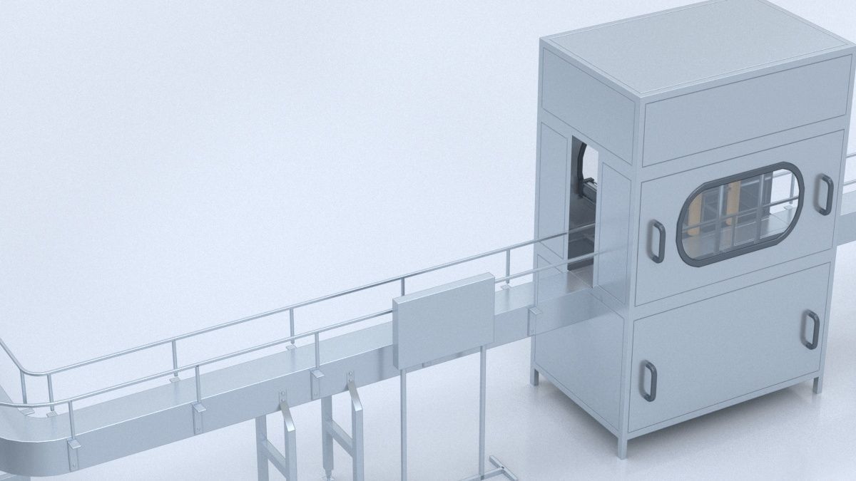 Filling Equipment 3D model_9