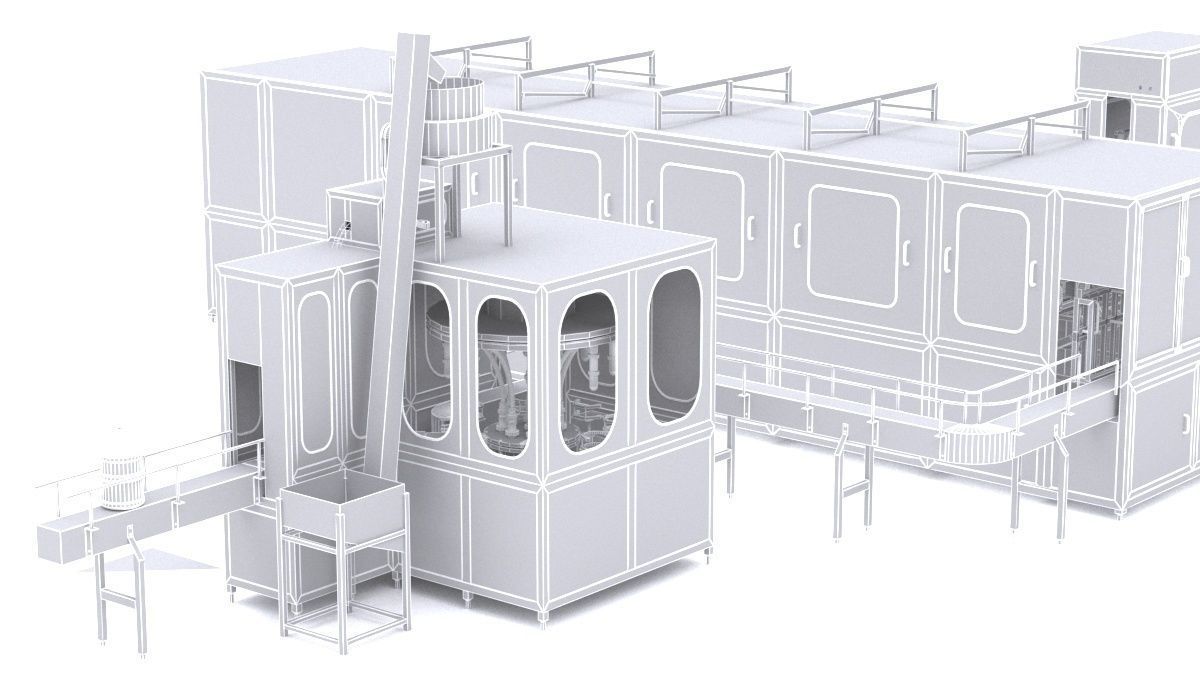 Filling Equipment 3D model_16