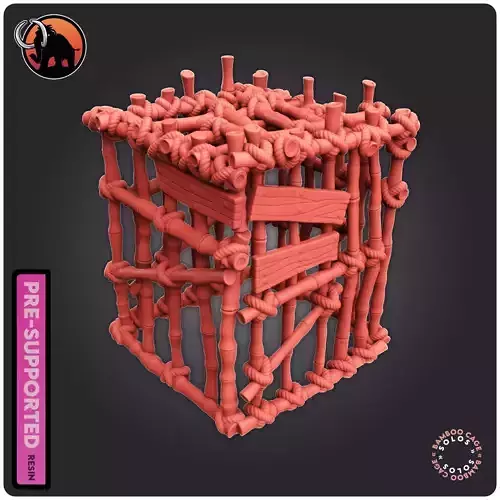 Bamboo Cage 3D print model