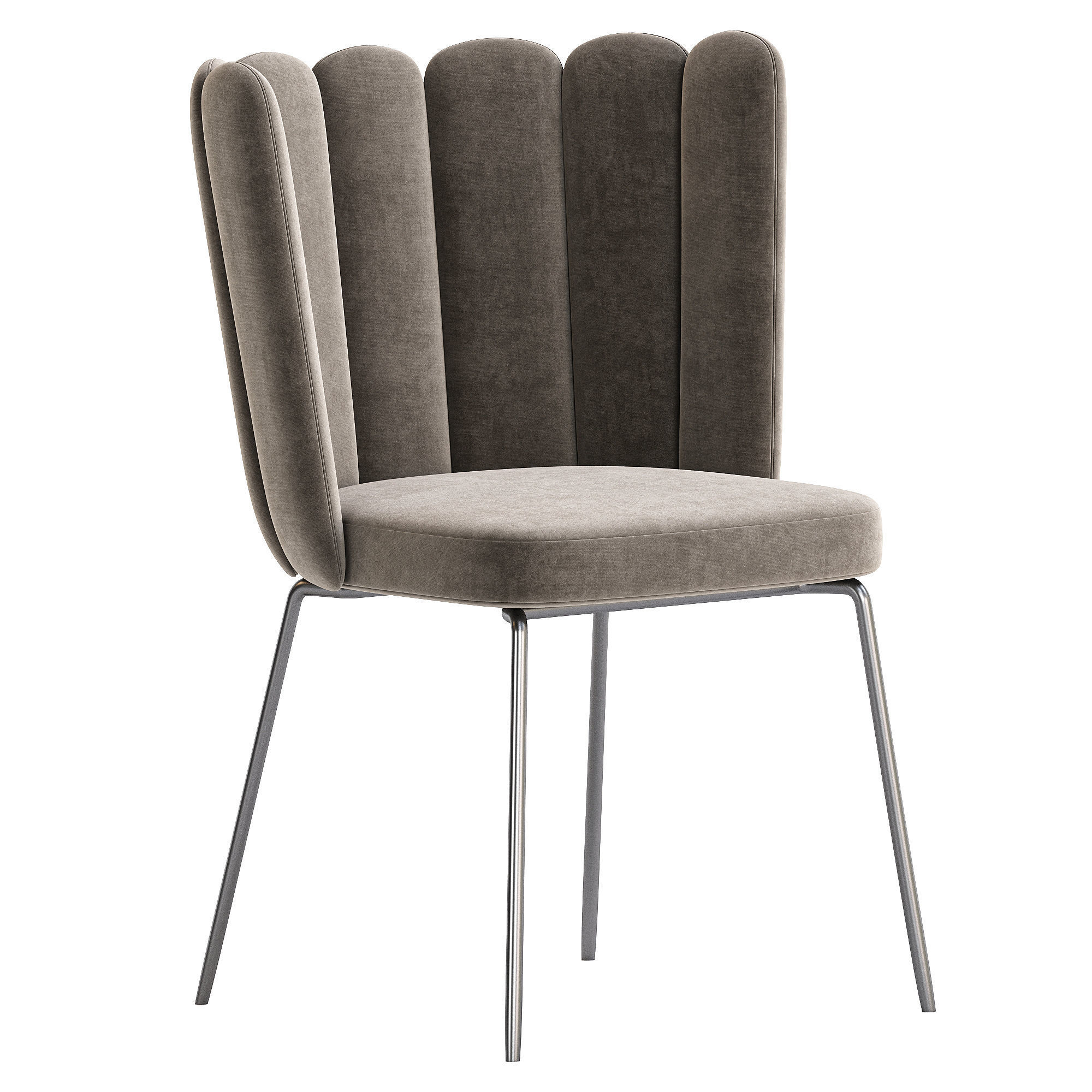 Aniela chair By Kavehome 3D model_1