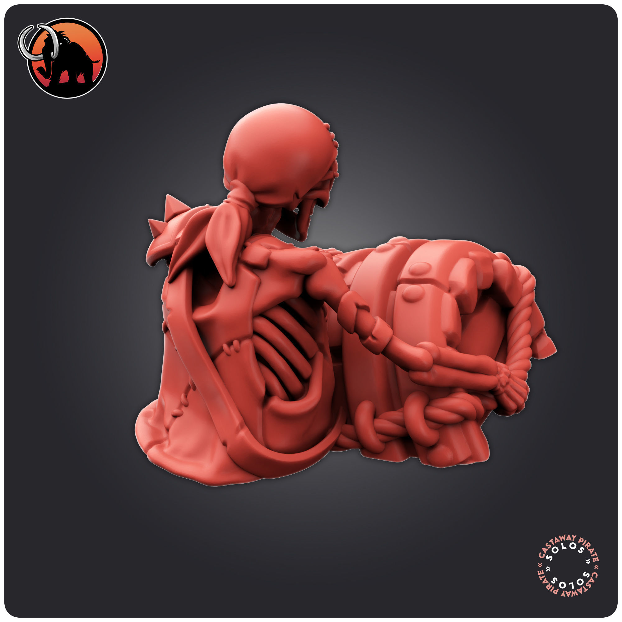 Castaway Pirate 3D print model_4