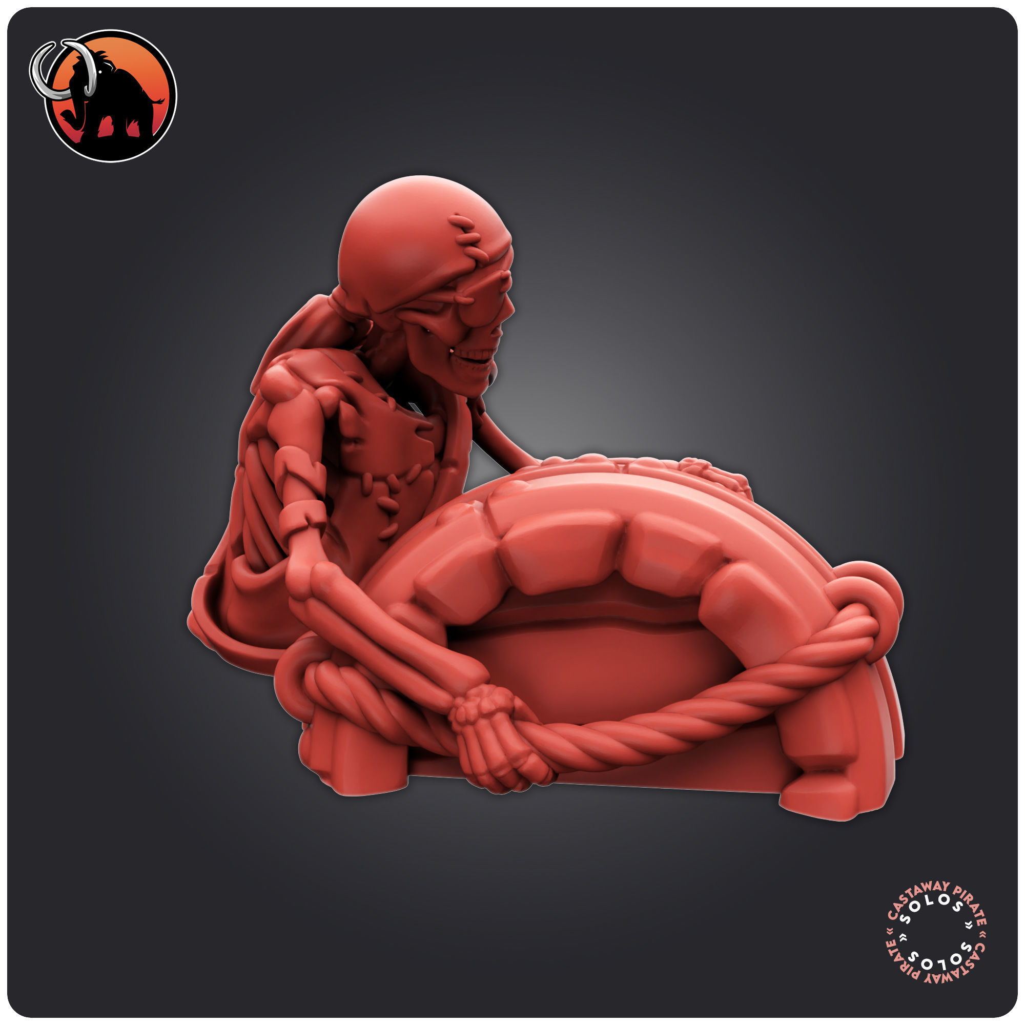 Castaway Pirate 3D print model_5