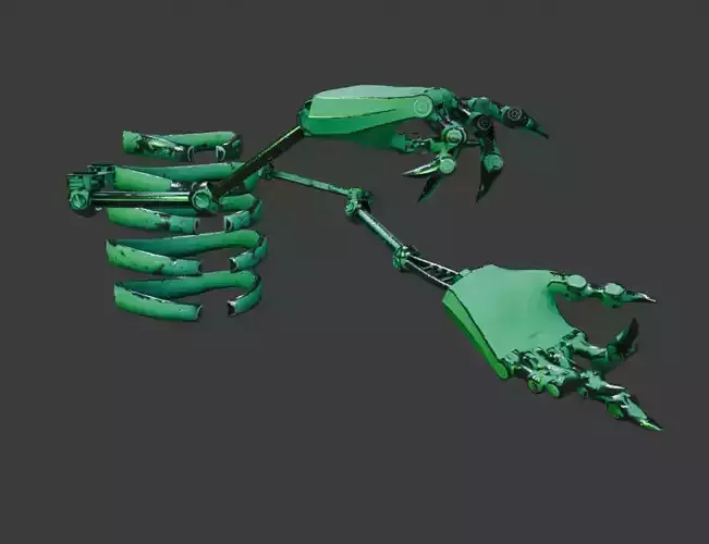 Susanoo Cage Naruto Low-poly 3D model
